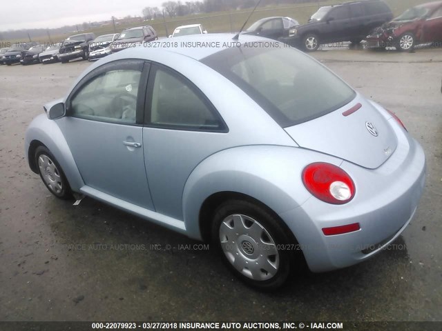 3VWPW3AG0AM020125 - 2010 VOLKSWAGEN NEW BEETLE Light Blue photo 3