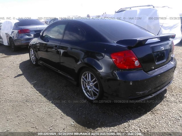 JTKDE177060119938 - 2006 TOYOTA SCION TC 黑色 照片 3