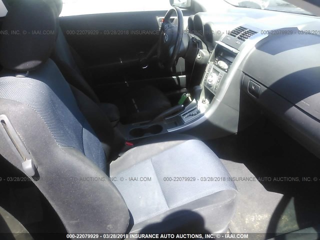 JTKDE177060119938 - 2006 TOYOTA SCION TC 黑色 照片 5