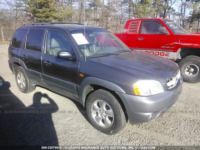 4F2YU08192KM19007 - 2002 MAZDA TRIBUTE LX/ES GRAY photo 1