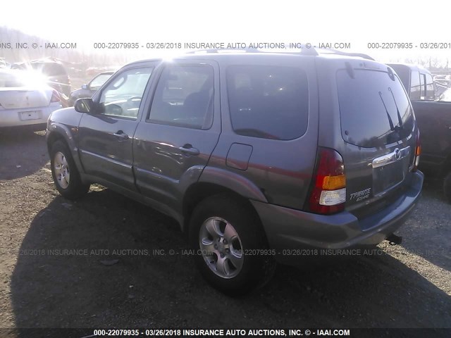 4F2YU08192KM19007 - 2002 MAZDA TRIBUTE LX/ES 灰色 照片 3