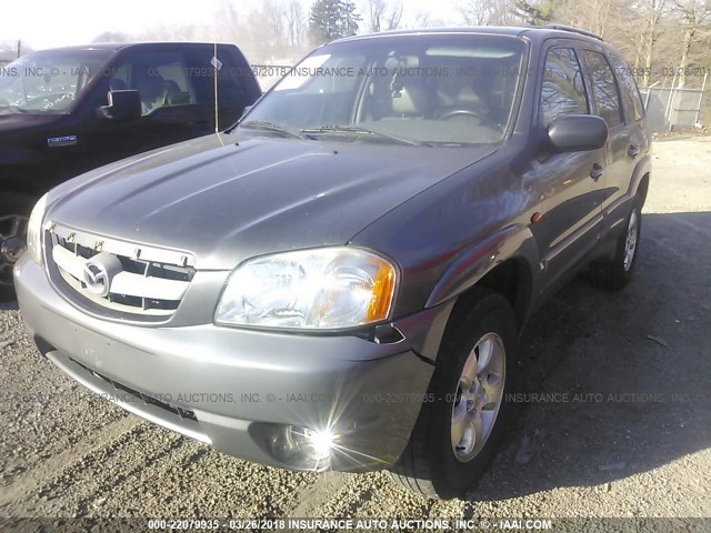 4F2YU08192KM19007 - 2002 MAZDA TRIBUTE LX/ES 灰色 照片 6