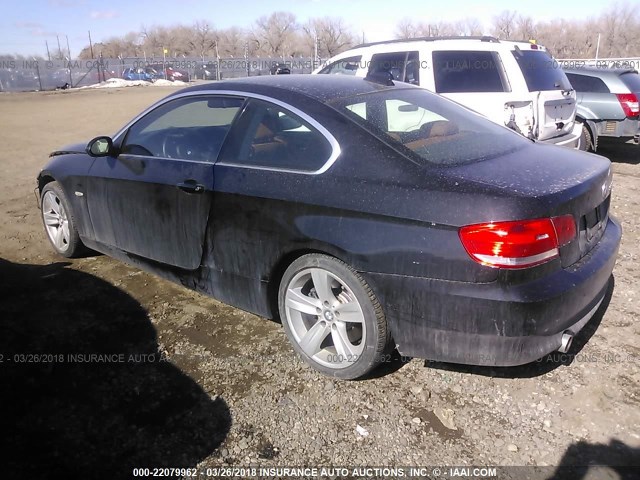 WBAWC73578E065389 - 2008 BMW 335 XI BLACK photo 3