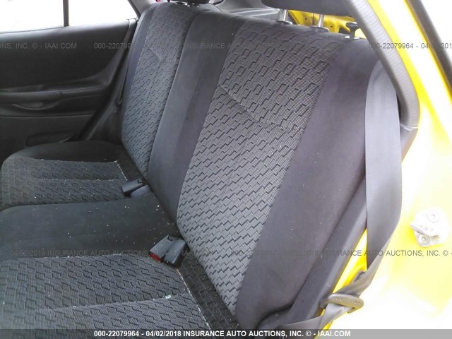 JM1BJ245421458497 - 2002 MAZDA PROTEGE PR5 黄色 照片 8