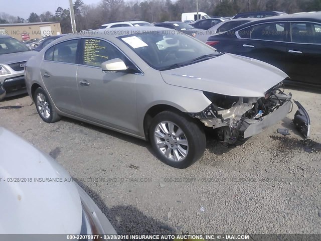 1G4GD5GR3CF331379 - 2012 BUICK LACROSSE PREMIUM TAN photo 1