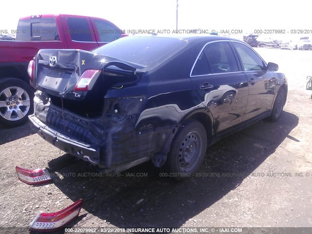 4T4BF3EK9BR200567 - 2011 TOYOTA CAMRY SE/LE/XLE შავი ფოტო 4