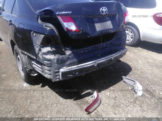 4T4BF3EK9BR200567 - 2011 TOYOTA CAMRY SE/LE/XLE შავი ფოტო 6