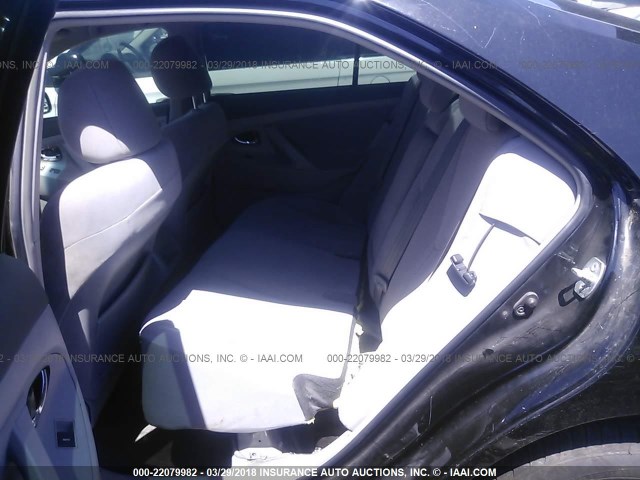 4T4BF3EK9BR200567 - 2011 TOYOTA CAMRY SE/LE/XLE შავი ფოტო 8