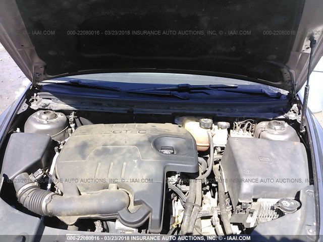 1G1ZC5EU9CF127864 - 2012 CHEVROLET MALIBU 1LT 香槟色 照片 10