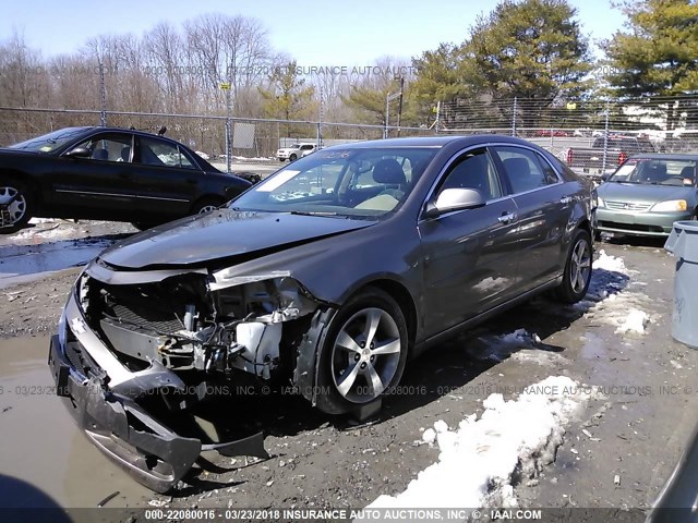 1G1ZC5EU9CF127864 - 2012 CHEVROLET MALIBU 1LT 香槟色 照片 2