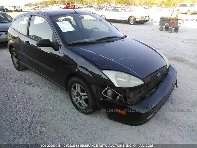 3FAFP3130YR205500 - 2000 FORD FOCUS ZX3 BLACK photo 6