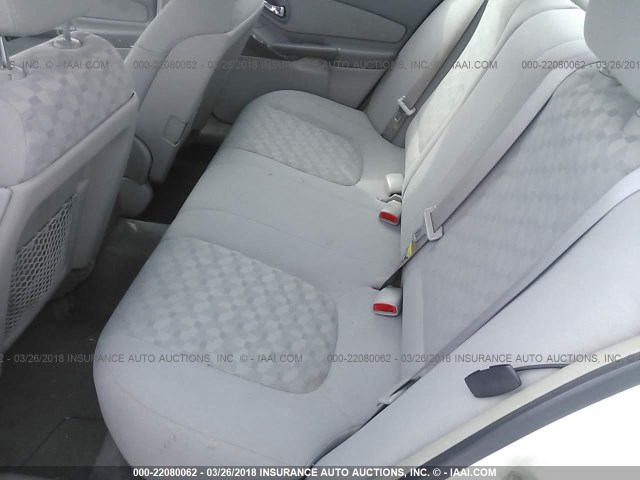 1G1ZT54805F216083 - 2005 CHEVROLET MALIBU LS 白色 照片 8