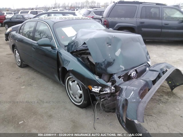 1G4HR54K9YU116797 - 2000 BUICK LESABRE LIMITED GREEN photo 1