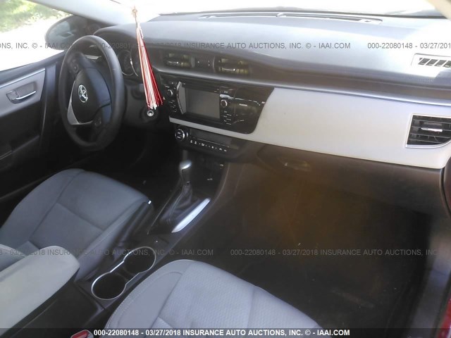 5YFBURHE6GP530992 - 2016 TOYOTA COROLLA L/LE/LE PLS/PRM/S/S PLS 红色 照片 5