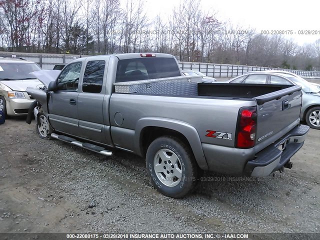 1GCEK19B17Z205052 - 2007 CHEVROLET SILVERADO K1500 CLASSIC GRAY photo 3