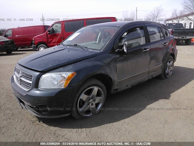 1B3HE78KX7D103501 - 2007 DODGE CALIBER R/T BLUE photo 2