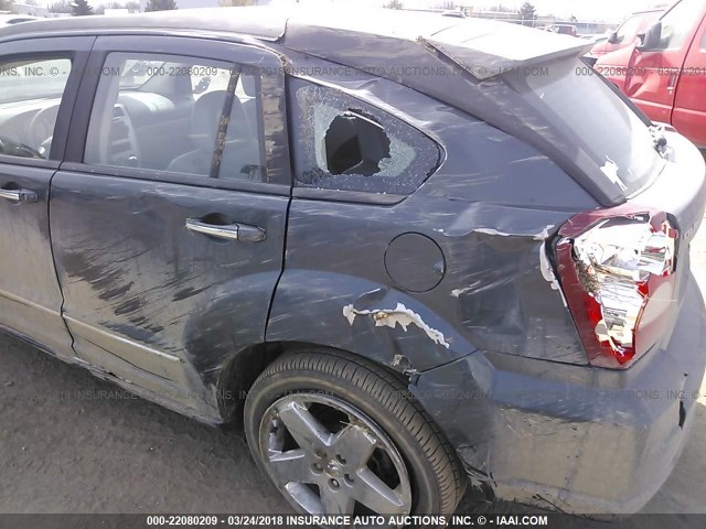 1B3HE78KX7D103501 - 2007 DODGE CALIBER R/T BLUE photo 6