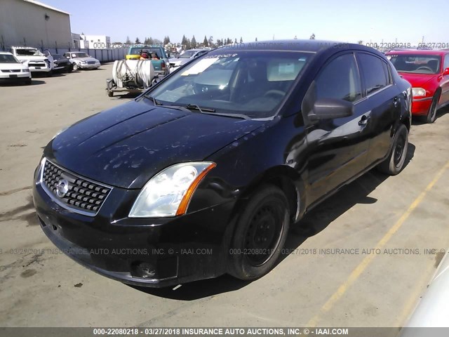 3N1AB61E98L685239 - 2008 NISSAN SENTRA 2.0/2.0S/2.0SL BLACK photo 2