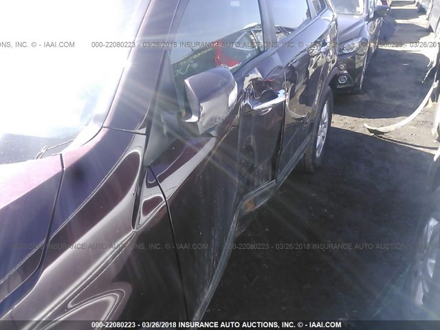 5XYKT4A1XBG097705 - 2011 KIA SORENTO LX MAROON photo 6