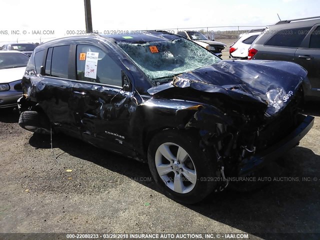 1C4NJDEB1ED846481 - 2014 JEEP COMPASS LATITUDE 蓝色 照片 1