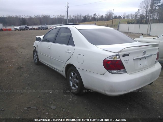 4T1BE32K66U651012 - 2006 TOYOTA CAMRY LE/XLE/SE WHITE photo 3