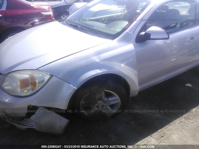 1G2AL18F987241461 - 2008 PONTIAC G5 SILVER photo 6