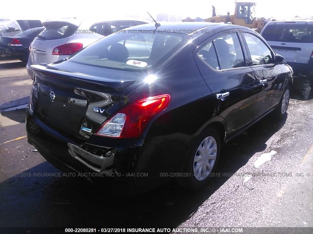 3N1CN7AP4GL814204 - 2016 NISSAN VERSA S/S PLUS/SV/SL BLACK photo 4