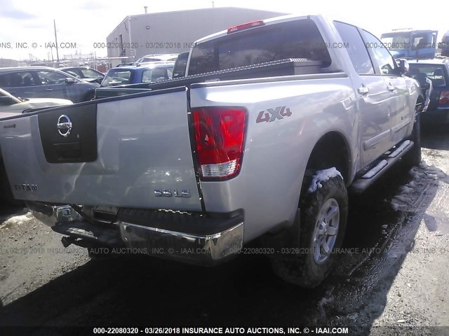 1N6AA07B16N509001 - 2006 NISSAN TITAN XE/SE/LE GOLD photo 4