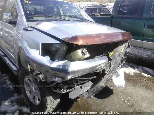 1N6AA07B16N509001 - 2006 NISSAN TITAN XE/SE/LE GOLD photo 6