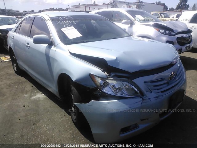 4T1BE46K39U855741 - 2009 TOYOTA CAMRY SE/LE/XLE Light Blue photo 1