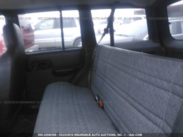 1J4FF68S1XL582467 - 1999 JEEP CHEROKEE SPORT/CLASSIC მწვანე ფოტო 8