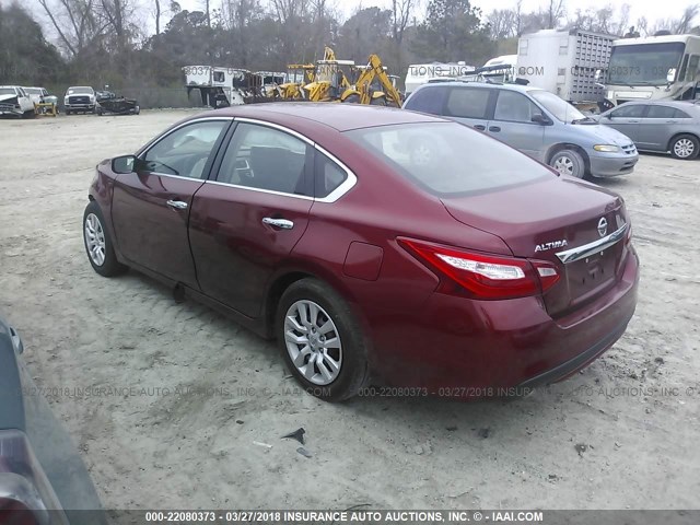 1N4AL3AP8GN365800 - 2016 NISSAN ALTIMA 2.5/S/SV/SL/SR MAROON photo 3