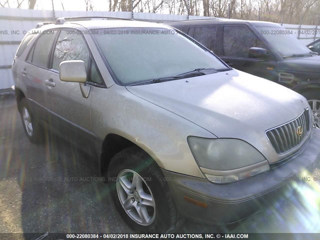 JT6HF10U2Y0140791 - 2000 LEXUS RX 300 GOLD photo 1