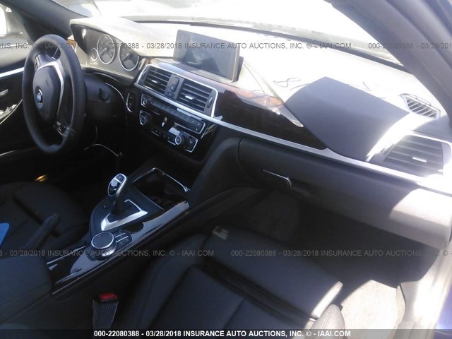 WBA8B9G57JNU98945 - 2018 BMW 330 I მუქი ლურჯი ფოტო 5