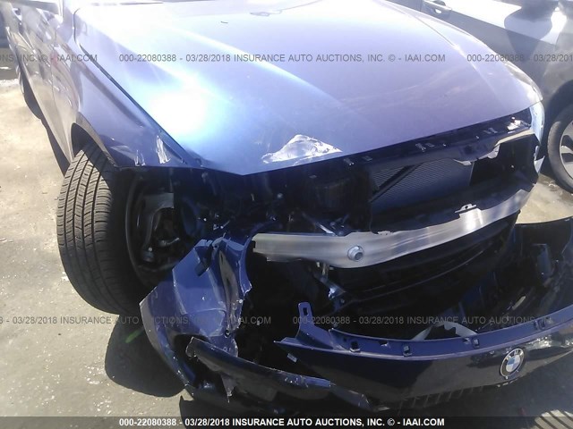 WBA8B9G57JNU98945 - 2018 BMW 330 I მუქი ლურჯი ფოტო 6