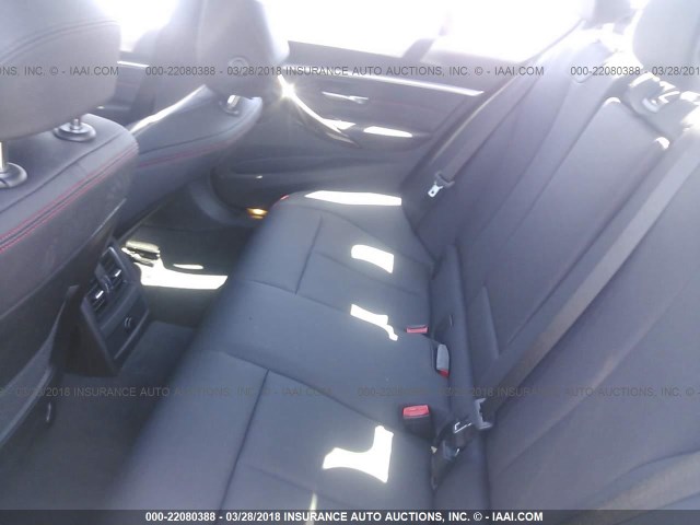 WBA8B9G57JNU98945 - 2018 BMW 330 I მუქი ლურჯი ფოტო 8