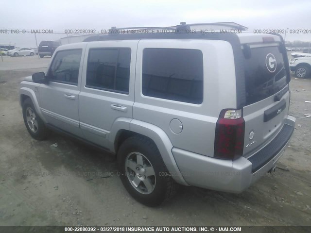 1J4RG4GK4AC128172 - 2010 JEEP COMMANDER SPORT SILVER photo 3