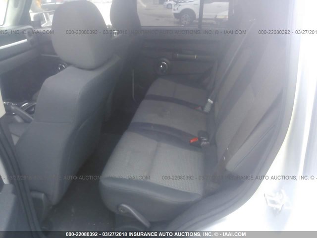 1J4RG4GK4AC128172 - 2010 JEEP COMMANDER SPORT ვერცხლისფერი ფოტო 8