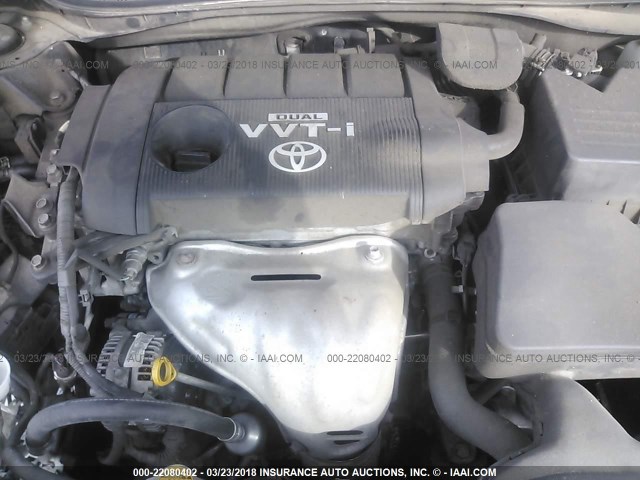 4T1BF3EK7AU518809 - 2010 TOYOTA CAMRY SE/LE/XLE BLACK photo 10