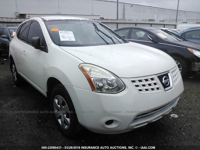 JN8AS58T19W322929 - 2009 NISSAN ROGUE S/SL WHITE photo 1