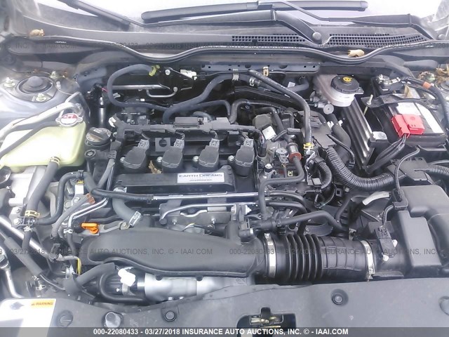 SHHFK7H48HU402848 - 2017 HONDA CIVIC SPORT Niebieski zdjęcie 10