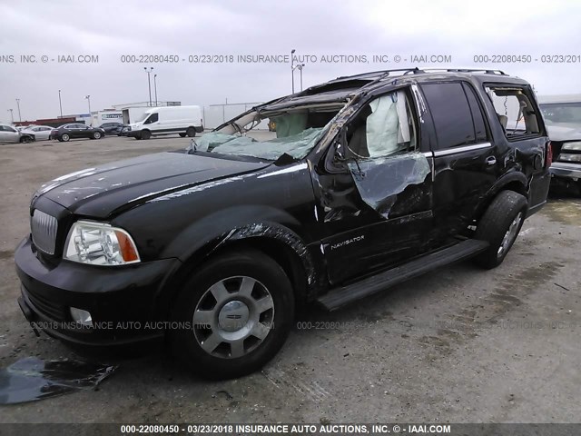 5LMFU27575LJ17519 - 2005 LINCOLN NAVIGATOR BLACK photo 2