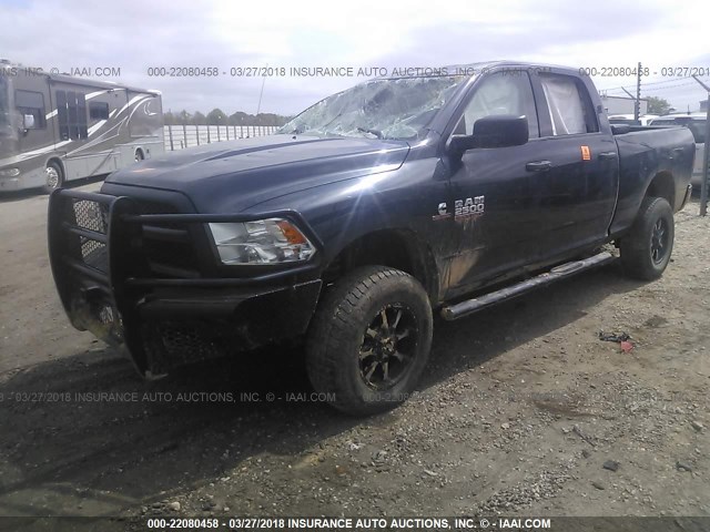 3C6UR5CL3FG510512 - 2015 RAM 2500 ST BLACK photo 2