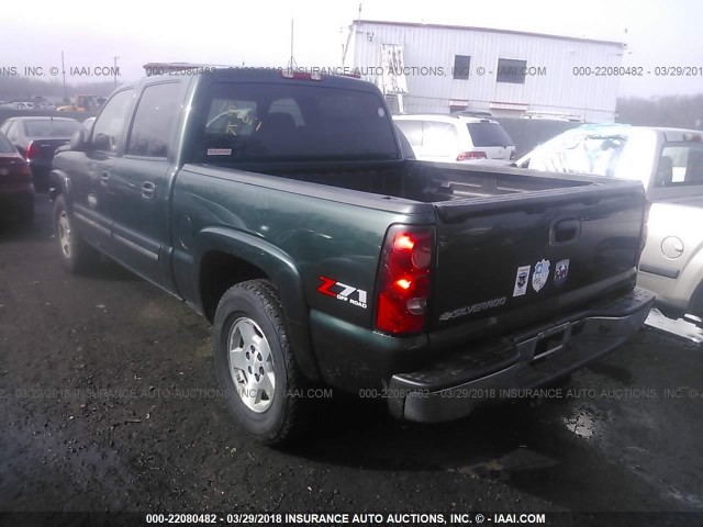 2GCEK13Z161327519 - 2006 CHEVROLET SILVERADO K1500 GREEN photo 3