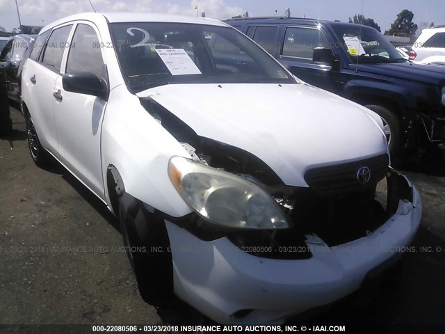 2T1KR32E87C662403 - 2007 TOYOTA COROLLA MATRIX XR WHITE photo 1