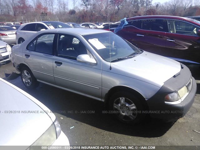 3N1AB41D7WL065529 - 1998 NISSAN SENTRA XE/GXE GRAY photo 1