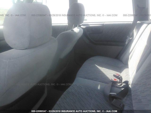 JF1SF6555YH704213 - 2000 SUBARU FORESTER S 银色 照片 8