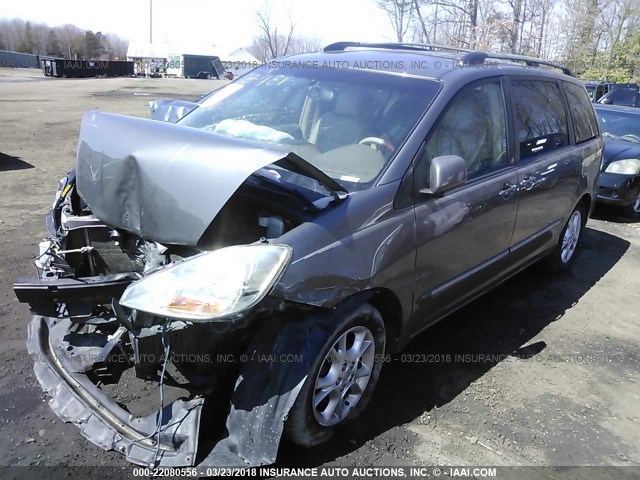 5TDZA22CX4S168626 - 2004 TOYOTA SIENNA XLE/XLE LIMITED TAN photo 2