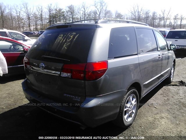 5TDZA22CX4S168626 - 2004 TOYOTA SIENNA XLE/XLE LIMITED TAN photo 4