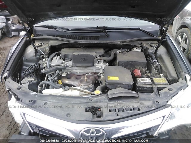 4T1BF1FK1CU105032 - 2012 TOYOTA CAMRY SE/LE/XLE Серый фото 10